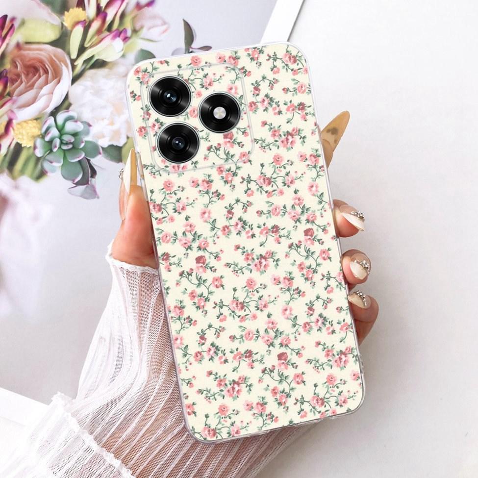 Case For Honor X5C Plus Cover Transparent Luxury Cute Cat Fashion Butterfly Cool Painted Casing For Honor X5cPlus
