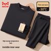 Maoren Women's Ultra-Thick Aolirong Thermal Underwear Set with Wool & Silk