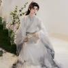 Мужской Костюм Косплея Hanfu в Стиле Wei-Jin, Традиционный Китайский Hanfu, Ученый, Рисунок Тушью