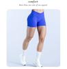 High-Waist Tummy Control Yoga Shorts - Elastic, Hip-Lifting, Nylon for Running & Fitness