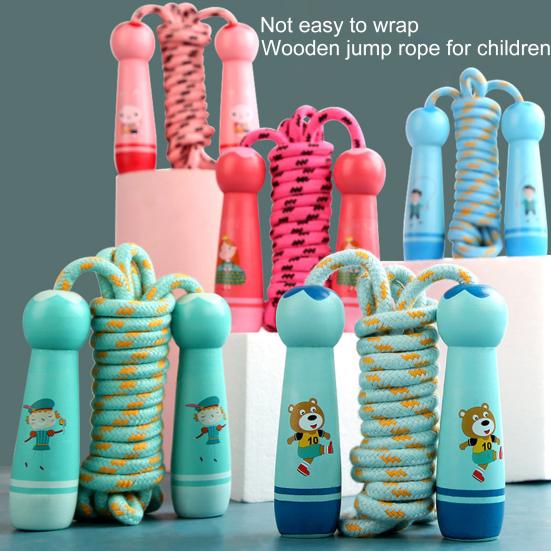 Kid Skipping Rope Professional Anti-tangle Easy Storage Jump Rope Physical Training Children Skipping Rope Sports Skipping Rope