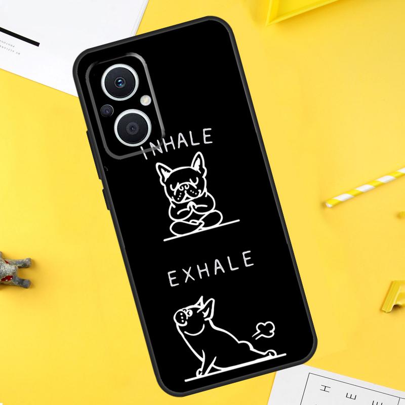 Funny french bulldog For OPPO Reno 14F 13F 12F 11F 10 11 12 13 14 Pro 8T 7 8 Lite OPPO Find X9 X8 X6 X5 Pro Case