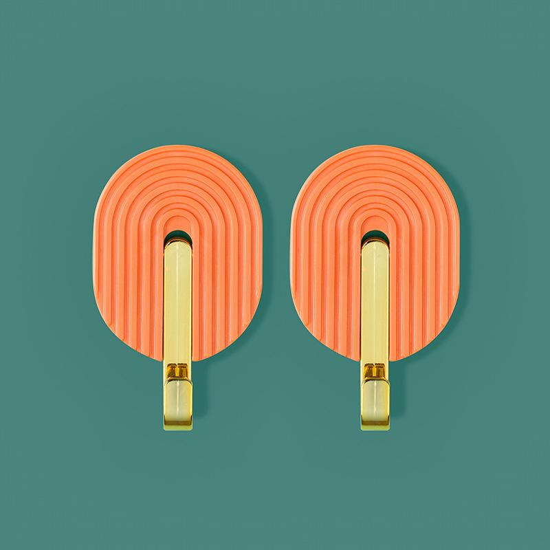 2 шт., настенный пластиковый самоклеящийся крючок, многофункциональная вешалка для полотенец для ванной комнаты, кухонный прочный наноклеевой крючок, дверная задняя сумка, вешалка для шляпы