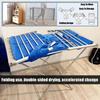 Séchoir sur Pied Etendoir À Linge Electrique Chauffant D'intérieur Sèche-Linge Pliant 20 Bars Winged Séchoir À Linge Pliable A580