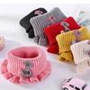 Wool Warm Scarves Outdoor Scarves Knitted Baby Scarf New Ruffle Neck  Kids