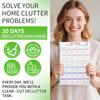 ADHD Cleaning and Organizing Planner with Pen - Daily Undated Cleaning Checklist for ADHD Brain | Tackle Mess & Relieve Overwhelm Family Cleaning