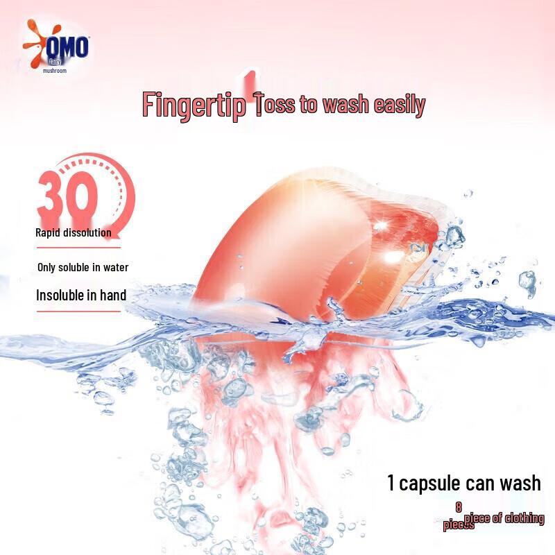 OMO Natural Workshop Laundry Detergent Pods