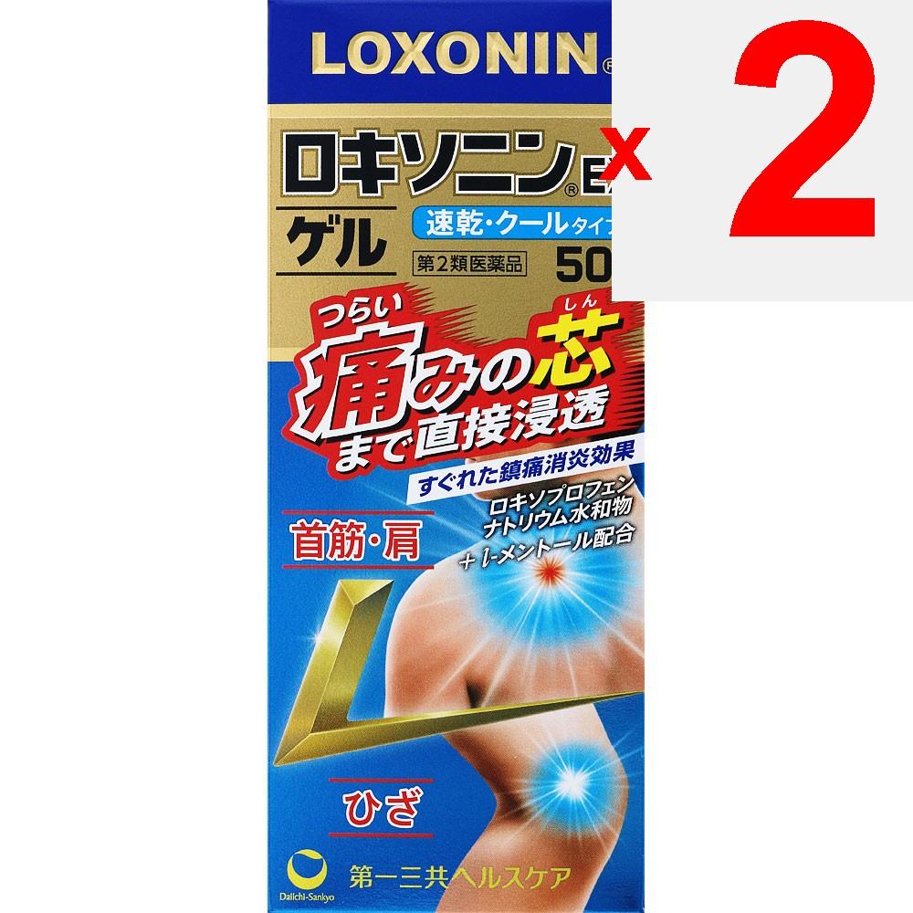 Daiichi Sankyo Healthcare Loxonin EX Gel 50g Cream Gel Topical Agents Indications: Lower Back Pain, Shoulder Pain Associated with Stiff Shoulders, Joi