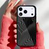 Модный абстрактный арт-чехол-волна для iPhone 17 16 15 14 13 Pro Max Задняя крышка для 12 11 Pro Coque