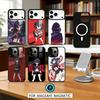 Чехол для телефона K-Kill La Kill Магнитный Для iPhone17 16 15 14 13 12 Pro Max Для Magsafe Беспроводная зарядка Обложка