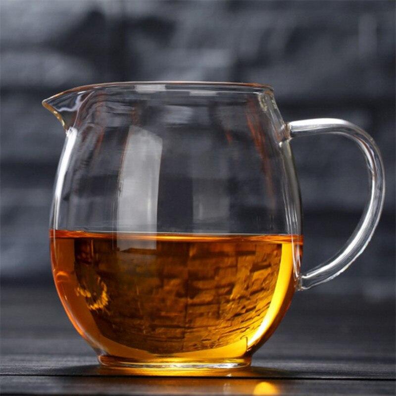 Прозрачный термостойкий стеклянный чайник Cha Hai Gongdao, чайная чашка, кружка, чайная чашка, чайный набор, 450 мл