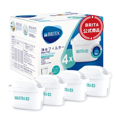 Сменные картриджи BRITA Maxtra Plus Pure Performance, Набор из 4 шт. [Официальный японский продукт]