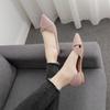 Fashion Casual Flat Shoes Woman Summer Breathable Comfortable Soft-soled Shoes Pointed Toe Shallow Flat Women Shoes