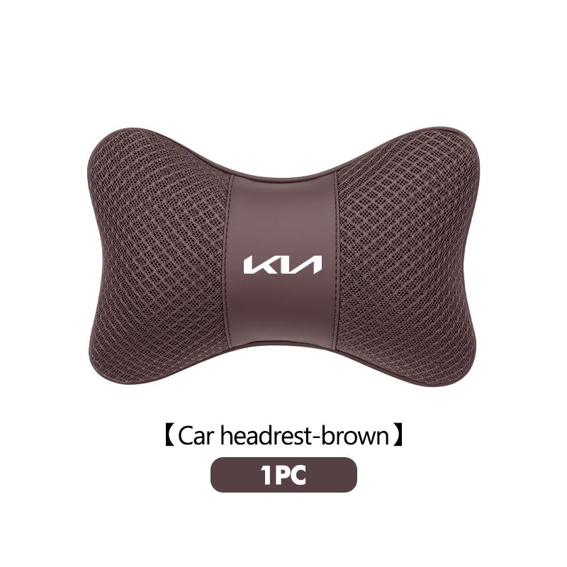 AANU1 Car Seat Neck Headrest Lumbar Pillow Support Memory Foam Cushion For KIA Rio K5 K2 Sportage Ceed Sorento Picanto Stinger Soul