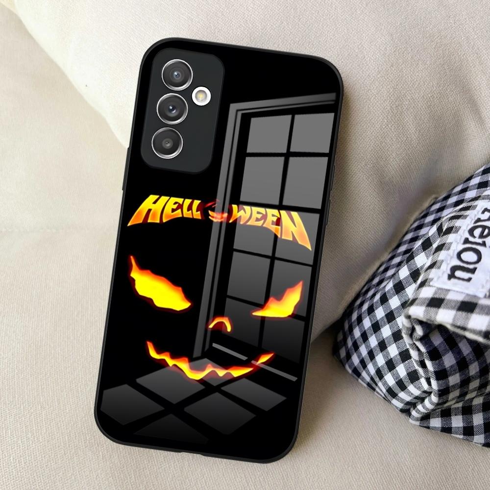 Helloween Band Phone Case For Samsung S24 Ultra S23 S22 S25 S20 Fe S21 Plus A54 A34 A24 A53 A13 A16 Glass Cover