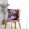 Pillow Cover Beautiful Underwater World Colorful Fish Cute Funny Pillow Case For Sofa Home Decoration Pillowcases