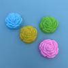 5Pcs Flower Silicone Candle Mold Diy Handmade 3D Rose Soap Plaster Resin Mould Cake Baking Tool Kitchen Party Decoration Supply