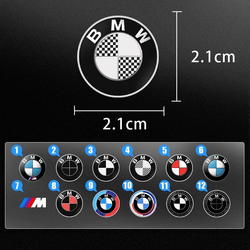 LJFJN1 Car Sticker 50th Anniversary Edition Car Interior Random post Sticker Steering Wheel Decal Decoration For BMW E90 320 318i 320i