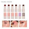 YOUNG VISION Single Blush Highlight Stick Multi-Functional Lazy Stick Solid Lipstick Rouge