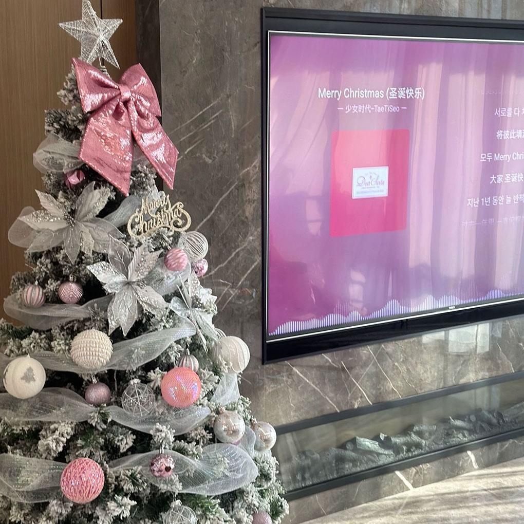 Лента для рождественской елки Белая сетчатая лента для венков Белая лента для рождественской елки Рождественский декор