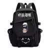 Anime Jujutsu Kaisen School Backpack Kids Teens Students Nylon Dual Shoulder Bag With USB Port Padded Straps