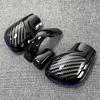 4PCS For VW Golf 6 7 R GTI Passat B7 B8 CC R20 Jetta MK6 GLI Chrome Matt With Leather Shift Knob Gear Side Cover DSG Emblem