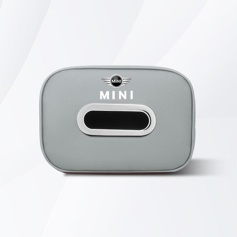 AAFF1 Car Tissue Paper Box Installed In Sun Visor Seat Armrest Box For MINI Cooper R56 F56 R50 JCW Cabrio Aceman Countryman Clubman