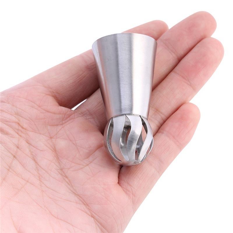 1/3pcs Dessert Decorators Stainless Steel Butter Cream Flower Cake Decorating Cake Icing Nozzles