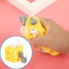 Cute Cheese Mouse Creative Tricky Scary Pinch Music Decompression Toy