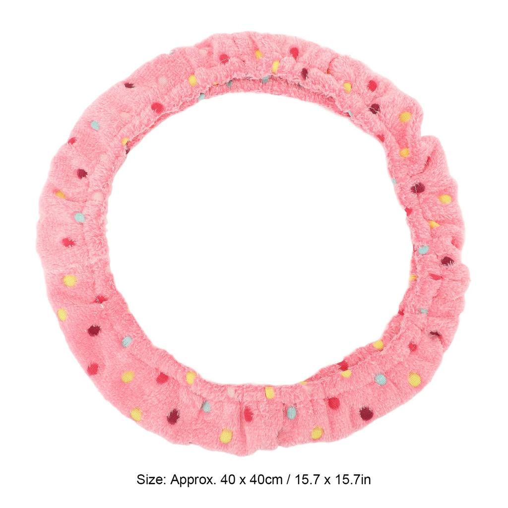 Rug Hooking Frame Cover Elastic Band Punch Needle Gripper Strip Flannel Cover For Cross Stitch Embroidery Hoop 40x40cm