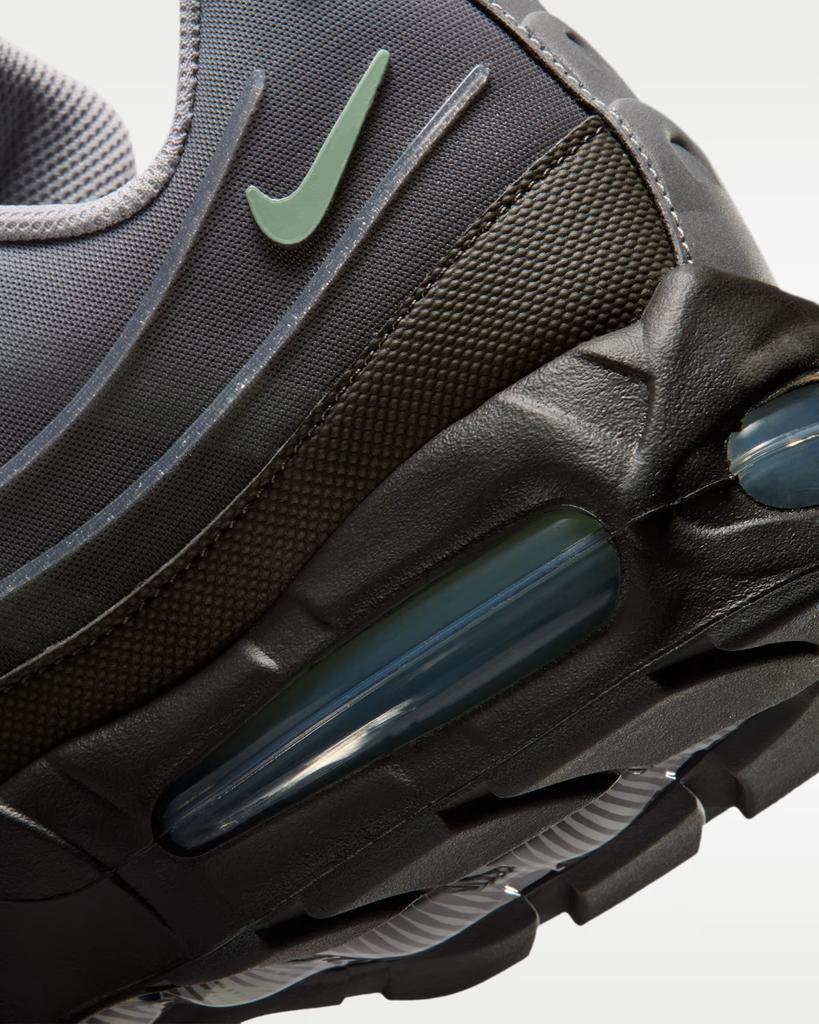 IH7853-200 Nike Air Max 95 Big Bubble Tech "Серый Волк" (Мужской)