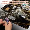 Игровой коврик Настольная игра MTG Duel Игровой коврик для обмена картами 23,6 x 13,8 дюйма Игровой коврик Прошитые края Совместим для TCG CCG RPG OCG с Зонами для карт +Включая