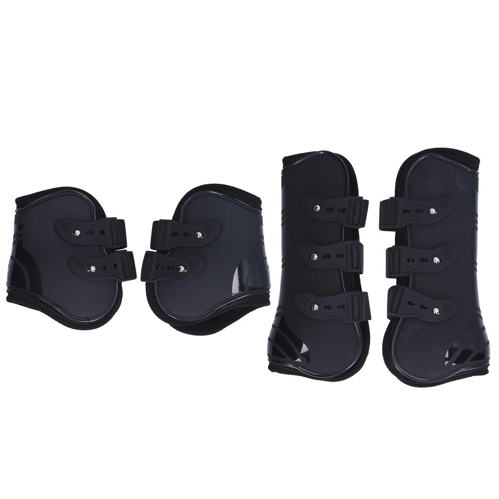 4 шт., безопасные мягкие износостойкие сапоги для защиты сухожилий лошадей из полиуретана, набор из