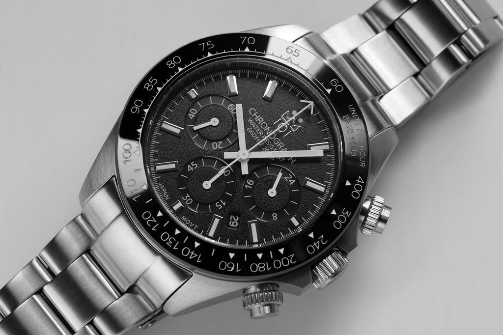 [HYAKUICHI 101] No.11 Hyakuichi Diver's Chronograph Ceramic Bezel Black X Matte White BKWH