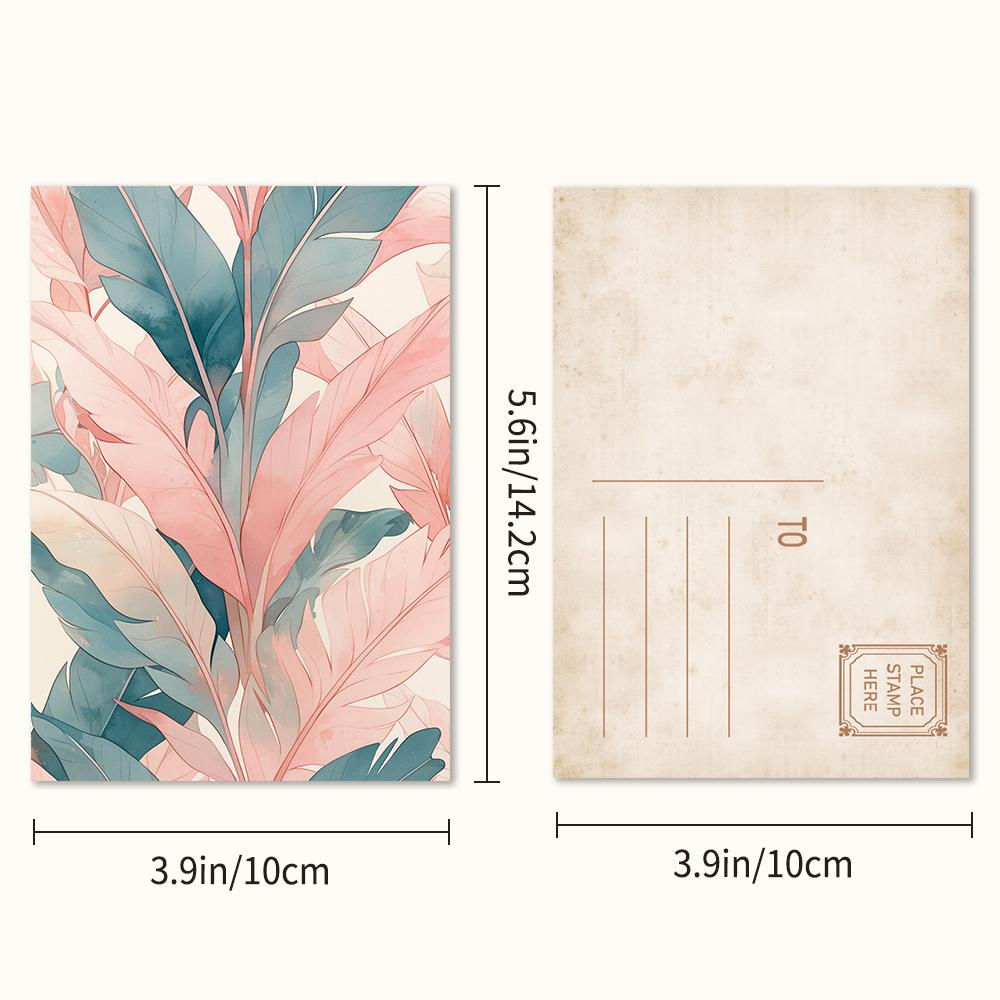 32pcs, HD Landscape Postcard Set, Room Decorative Stickers, Literary Gift, Handbook Material, Souvenir, Collectible and Mailing