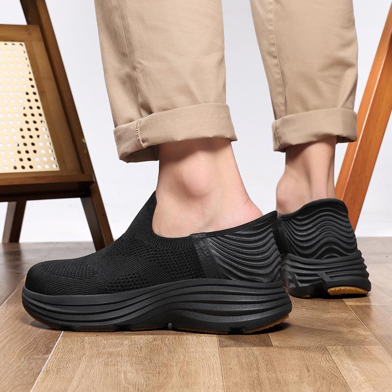 Минималистичные слипоны Мужские barefoot обувь для улицы Широкий носок Ноль-подошва Кроссовки для ходьбы Дышащие Легкие Повседневная Спортивная обувь