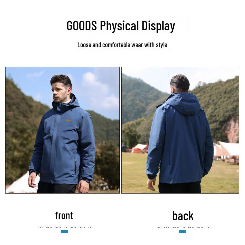 Jeep Men's 3-in-1 Outdoor Jacket