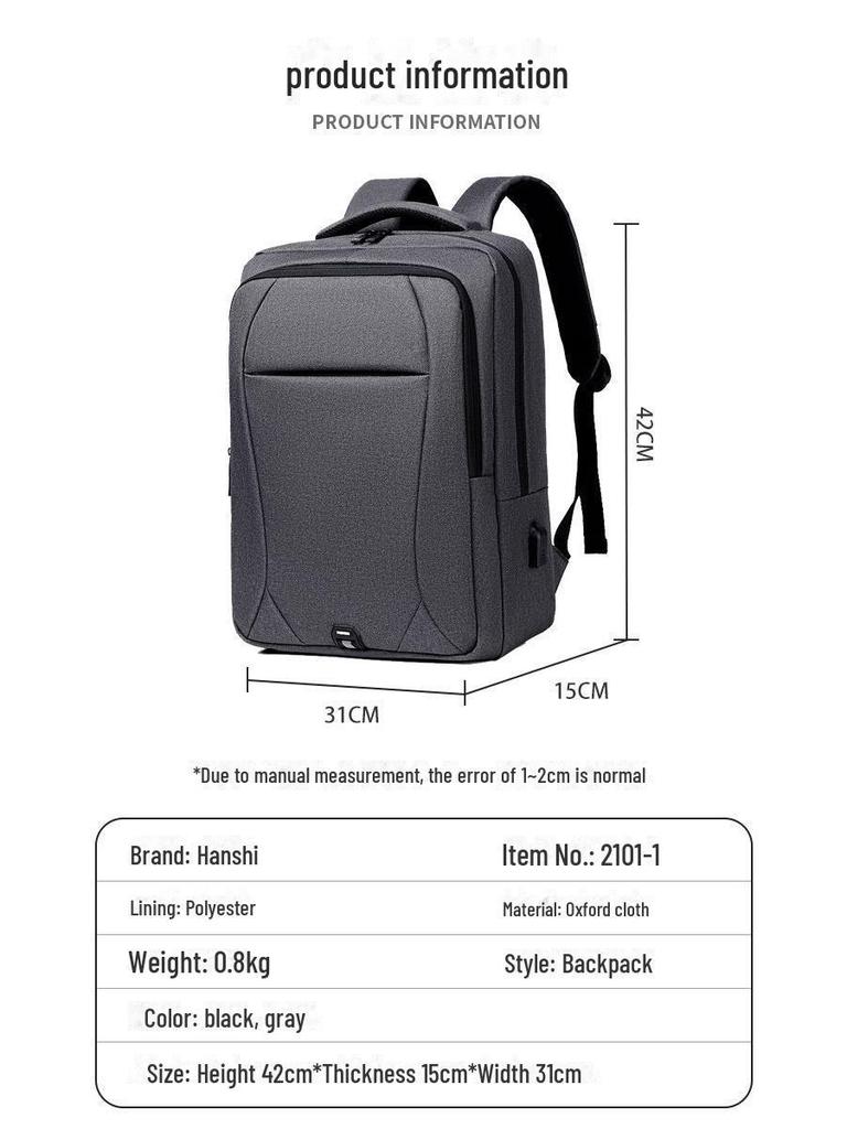 Трендовый водонепроницаемый рюкзак для ноутбука для мужчин и женщин - Высококлассная мода для работы, путешествий и учебы