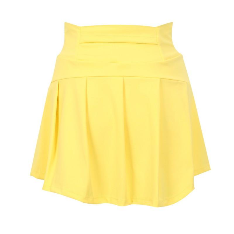 High-Elastic Ice Silk Tennis Skirt Women Breathable Yoga Short Anti-See-Through Sport Skort 2026 Collection