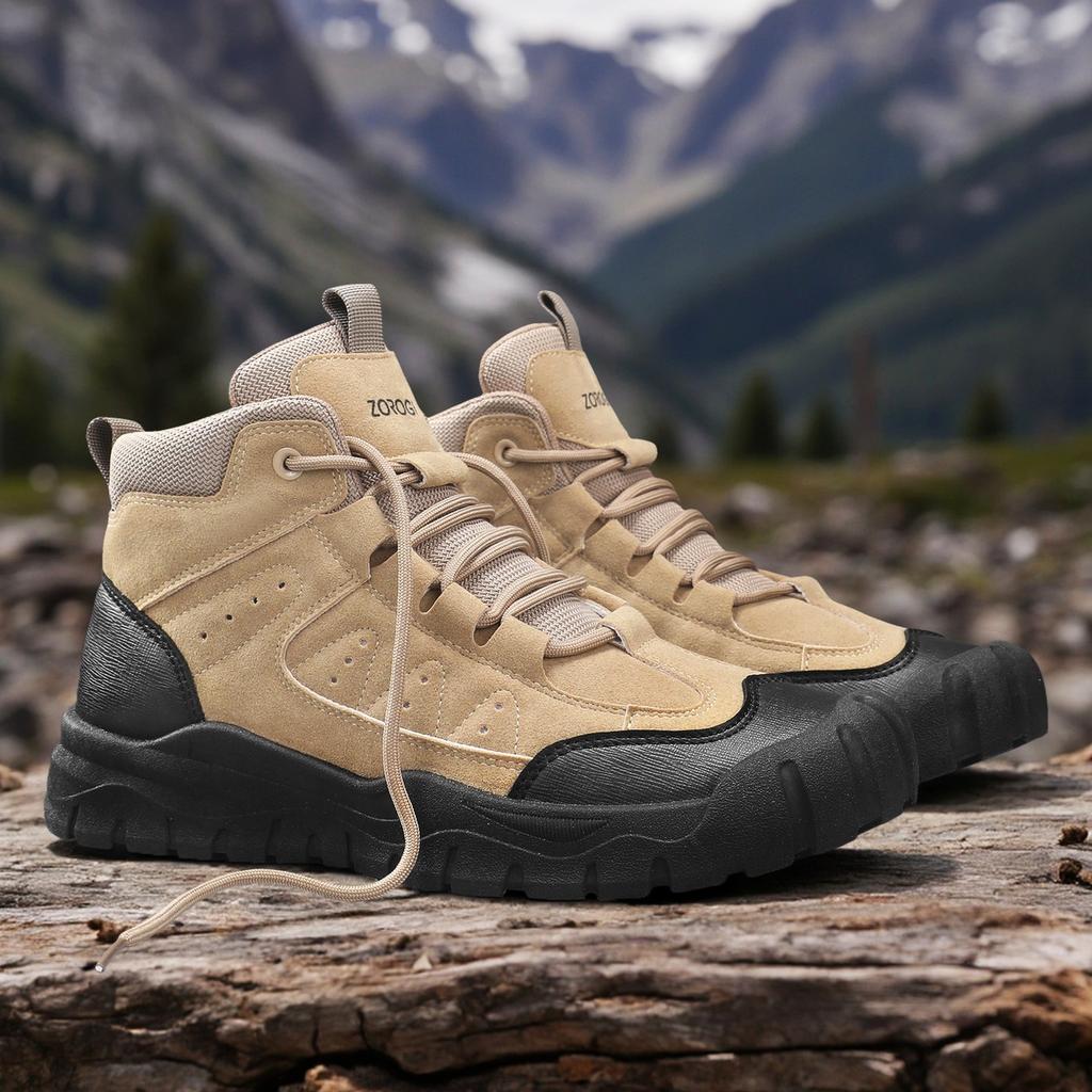TUINANLE Мужские походные ботинки для активного отдыха, кемпинга, альпинизма, треккинговые кроссовки для мужчин, повседневные ботинки с высоким берцем