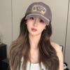 Модная washed ретро вышитая бейсболка с буквой для весны и лета, мужская и женская, универсальная для улицы, солнцезащитная кепка