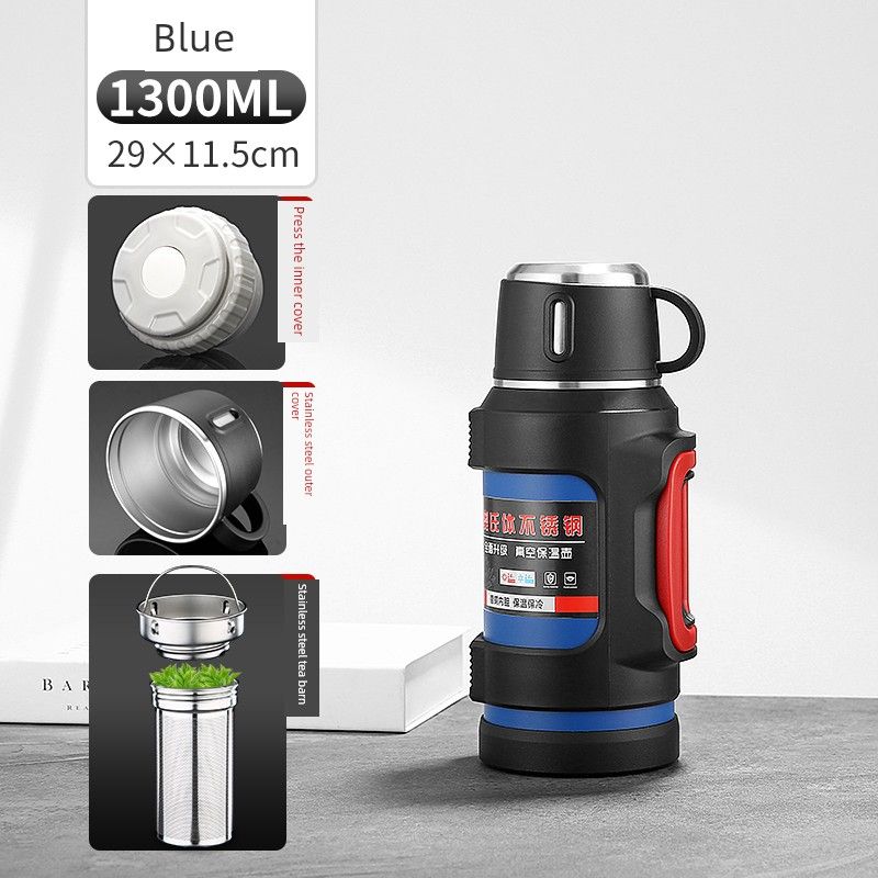 New Arrival 316 Stainless Steel Thermal Pot Large Capacity Vacuum Cup Outdoor Car Portable Kettle Household Kettle 6L