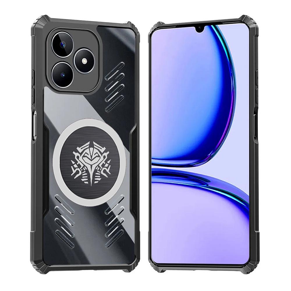 Магнитный чехол для мобильного телефона Realme Narzo 80 Pro Lite 80X, прозрачный акриловый защитный чехол