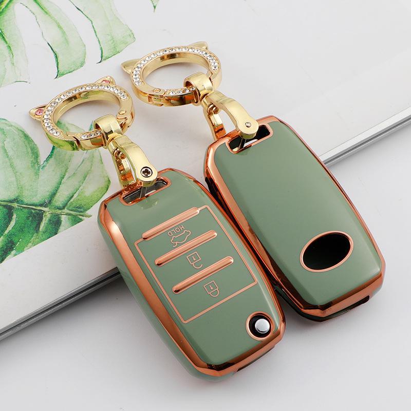 Kia K3 Key Cover for Zhipao K5, K2, KX3, K4 - High-End Female Protection Shell