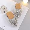 Pointed Toe Rhinestone Mary Jane Flats - Women's Autumn Soft Sole, Sizes 41-43