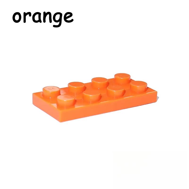 50/100 ШТ. 2x4 Точка 2*4 Пластина 3020 MOC Собираемые ЧастиЦЫ Сделай Сам Строительные Кирпичики Фигурки Блоки Обучение Креативность Игрушка идеально подходит для Ребенка