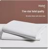 Пятизвездочный чехол для одеяла из чистого хлопка белого цвета - Постельное белье гостиничного качества