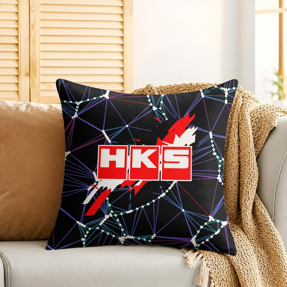 Luxury HHHKS Cool Cushion Cover Silky Short Plush Invisible Zipper Dustproof Sofa Pillow Case For Home Decor