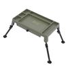 Tent Table Double Layer for Fishing Accessories Storage with Height Adjustable and Portable Design Folding Camping