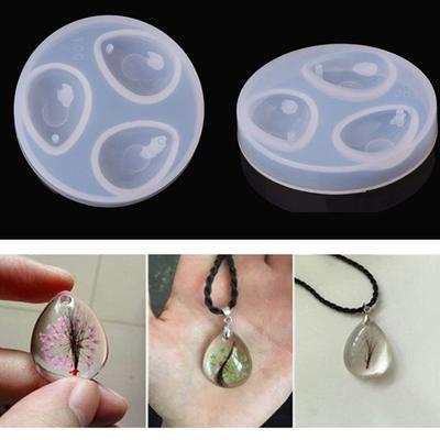 Форма для капель воды для смолы DIY драгоценный камень корпус из смолы ремесло кулон инструмент для изготовления ювелирных изделий